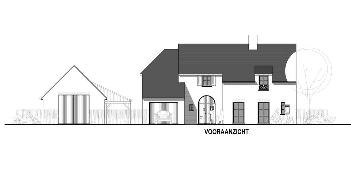 Nieuwbouw woning (klassiek) DG.VB